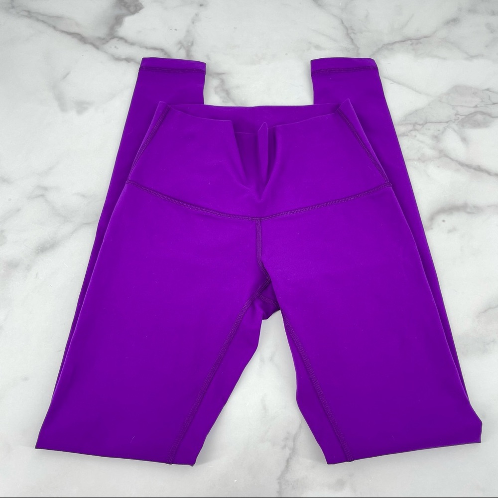 Lululemon Wunder Under Pant (Hi-Rise) Full-On® Luon in Regal Plum Purple Size 6
